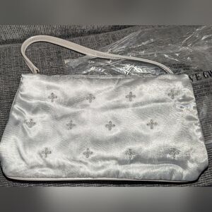 Avon Anew Retroactive Gray Evening Bag